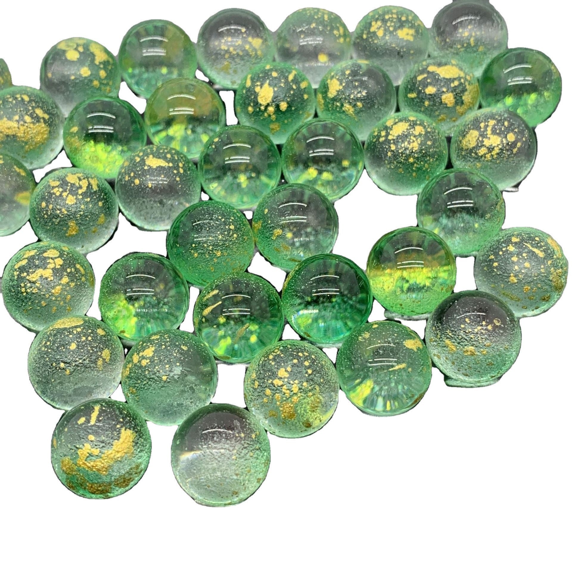 Wholesale 50pcs/pack 12mm Unperforated Glass Beads